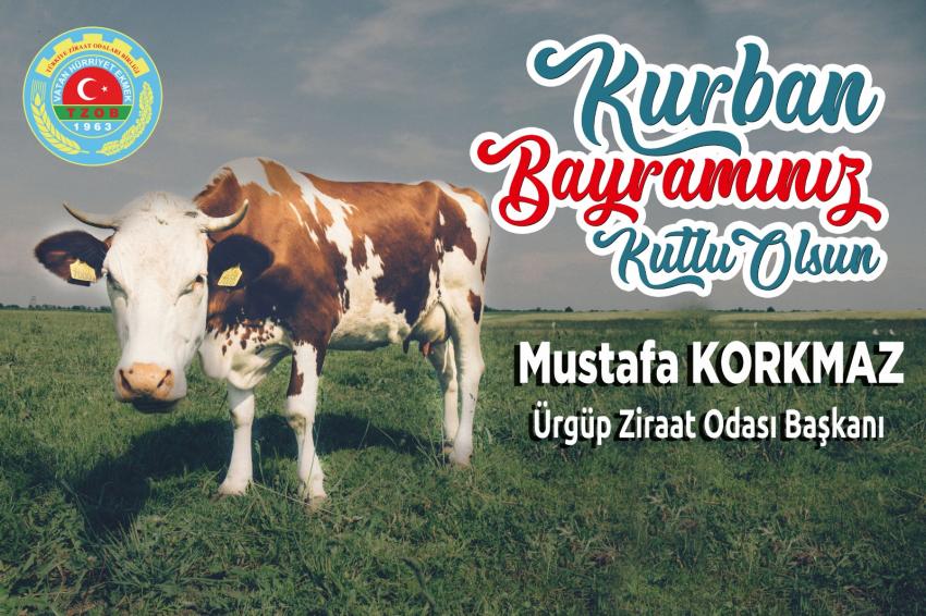 Başkan Korkmaz 'Kurban Bayramımız Mübarek Olsun'