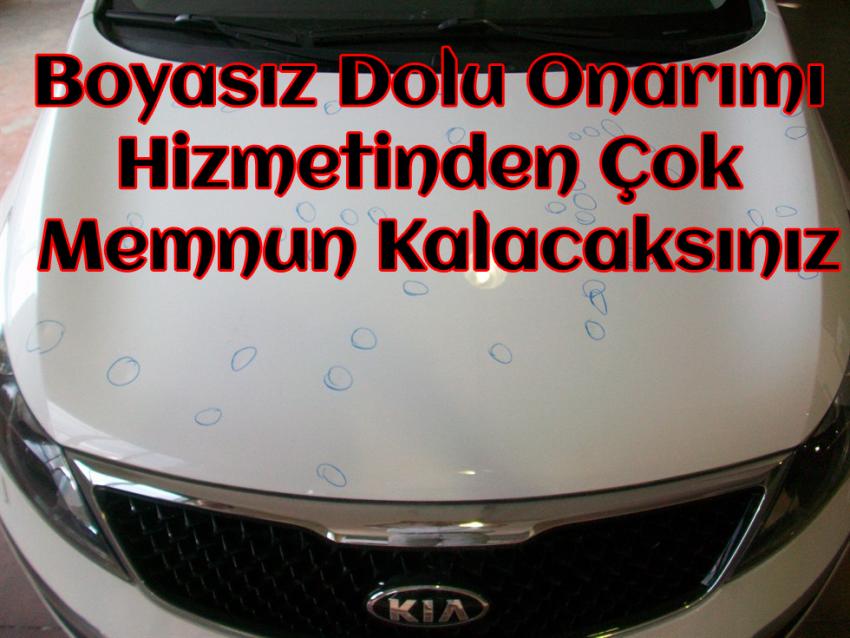 Boyasız Dolu Onarımı Hizmetinden Çok Memnun Kalacaksınız