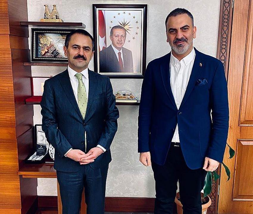 KAPTİD Başkanı Dinler, Vali Aktaş’a teşekkür etti