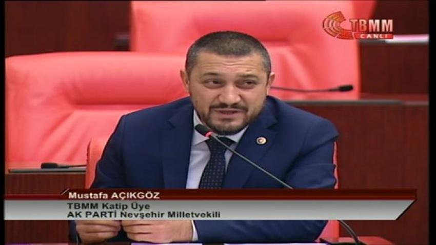 Milletvekili Açıkgöz´den Nevşehir´e Davet
