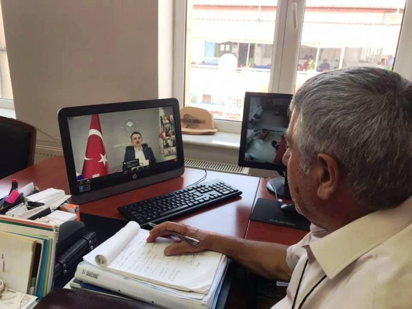 Başkan Korkmaz Tarım Bakanı Pakdemirli ile Toplantıya Katıldı