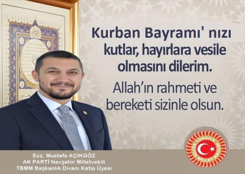 Milletvekili Açıkgöz: ''Bayram, Paylaştıkça Güzelleşir''