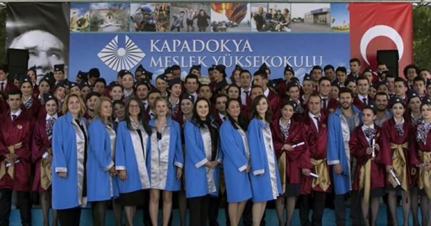 Kapadokya Meslek Yüksekokulu’nda Çifte Mezuniyet