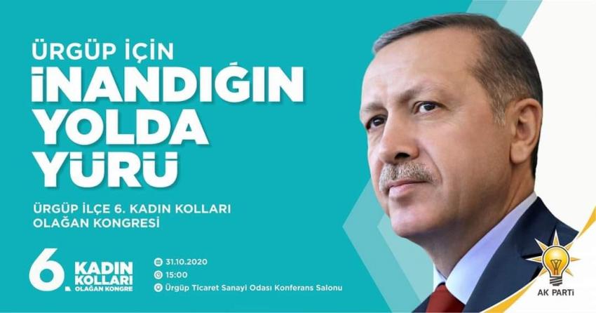 AK Partide Kadın Kolları Kongresi Cumartesi Günü Yapılacak