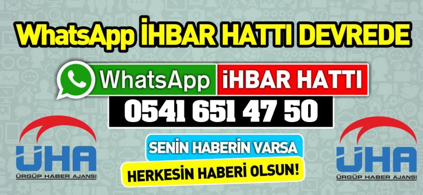 Ürgüp'te Haber Sizsiniz, Çek Gönder Yayınlayalım
