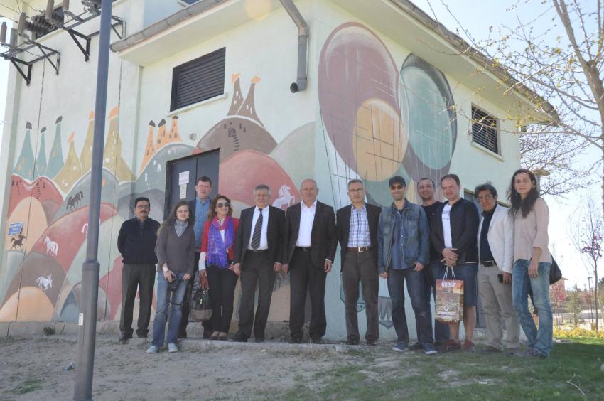 6. Uluslararası Ressamlar Buluşması Resim Sergisi Açıldı