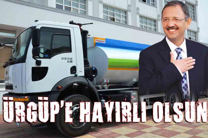 Bakan Özhaseki’den Ürgüp’e Bayram Müjdesi