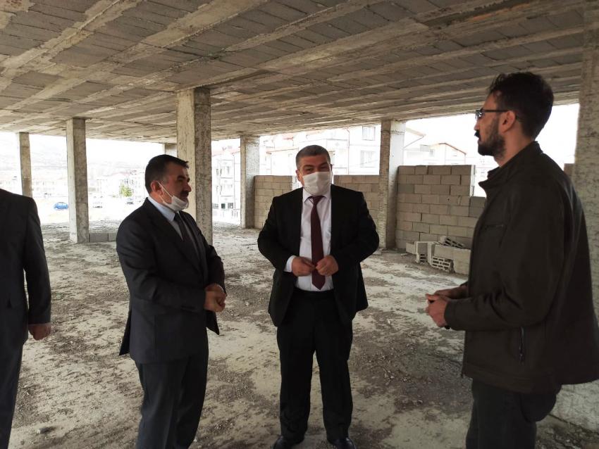 İl Müftüsü Altunkaya İbrahim - Gülsen Yiğit Cami'nde İncelemede Bulundu