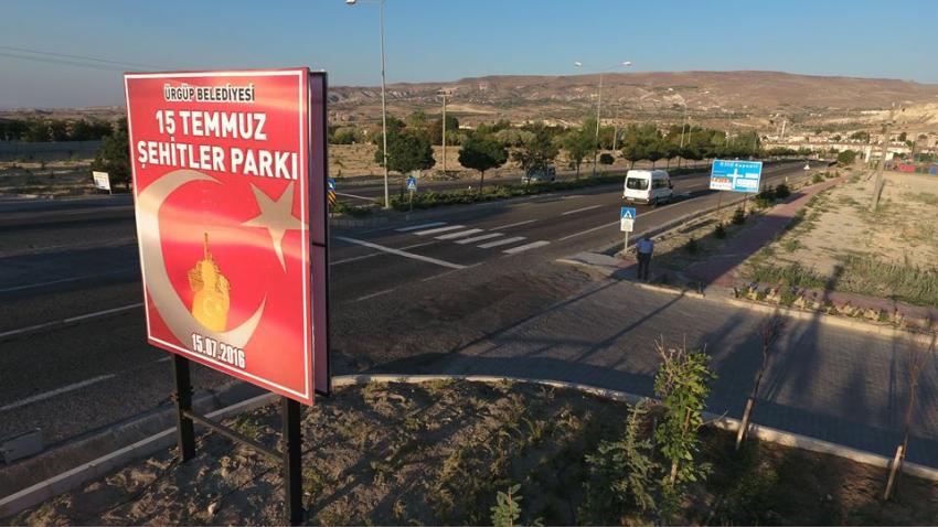 Üç Güzeller Kent Park 15 Temmuz Şehitler Parkı Oldu