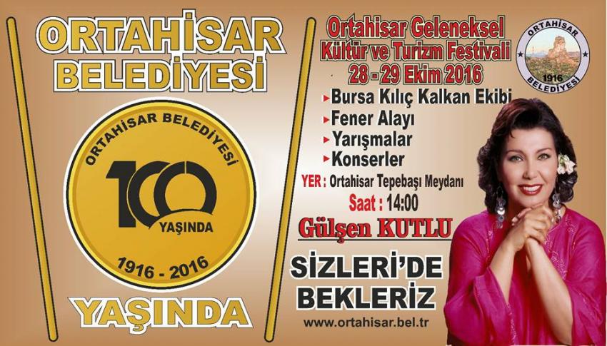 Ortahisar Belediyesi 100. Yılını Kutlayacak