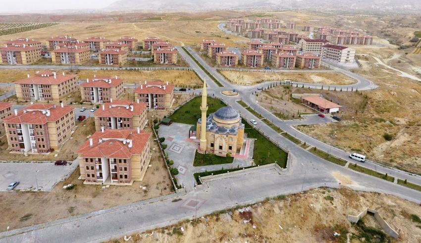TRT Haber Ürgüp TOKİ Konutlarında Çekim Yaptı