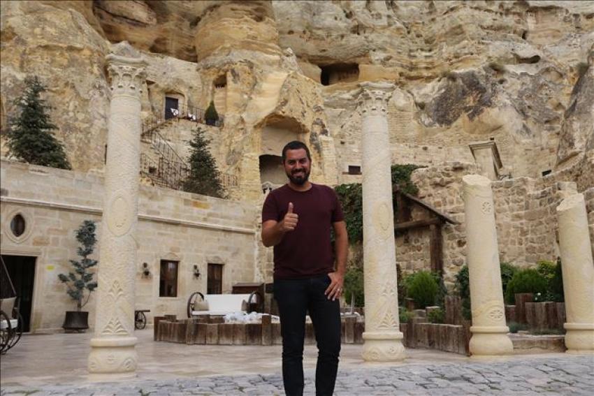 Turgay Başyayla tatilini Kapadokya´da geçirdi