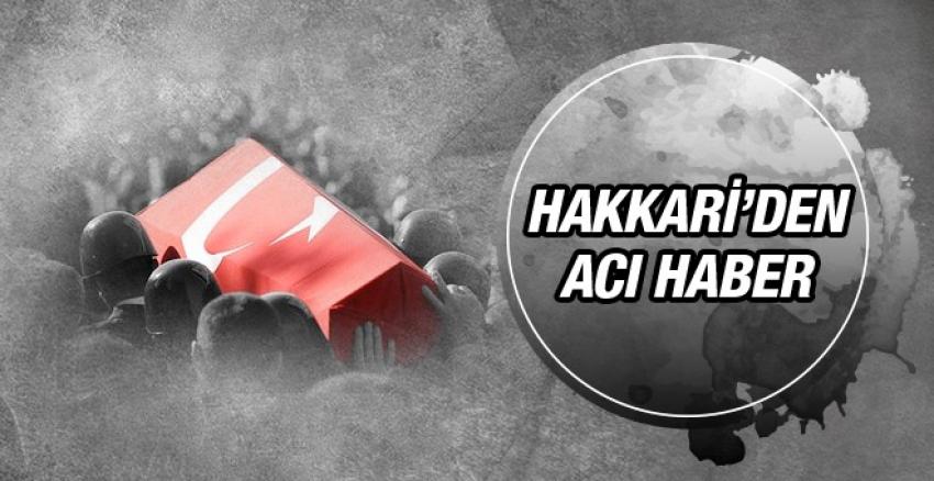 Yüksekova'dan Acı Haber