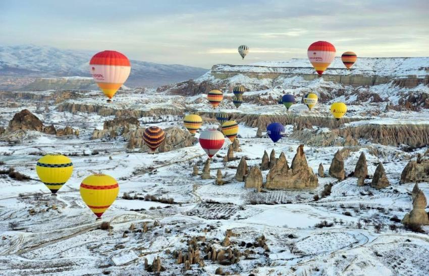 Kapadokya’da Son Yılların Balon Uçuş Rekoru Kırıldı