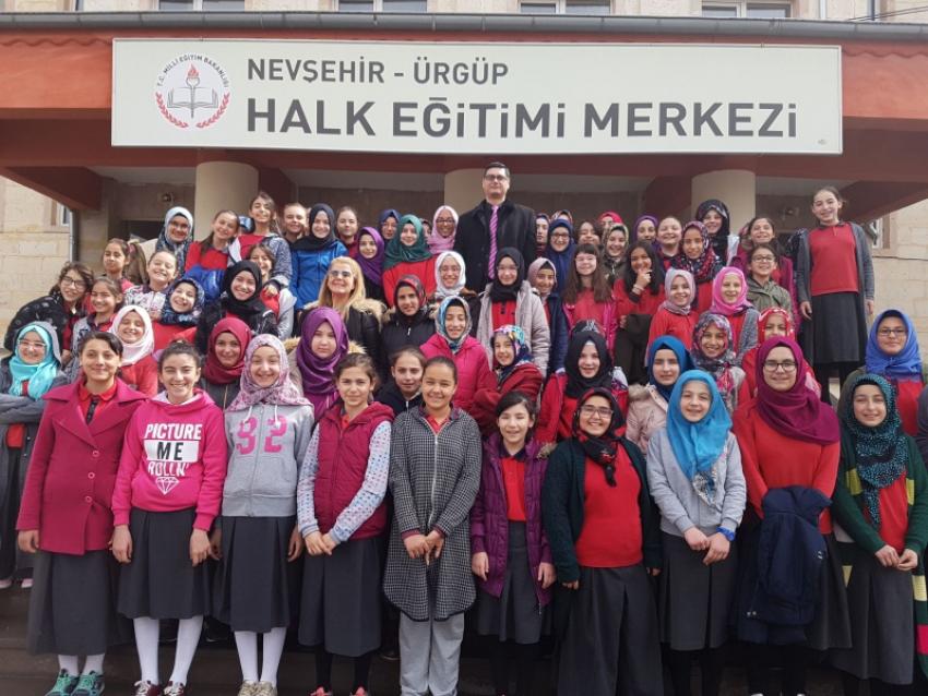 İmam Hatip Ortaokulu Öğrencileri Ürgüp HEM'i Ziyaret Etti