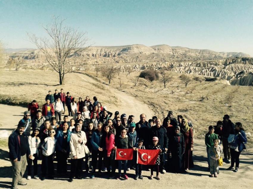 Öğrenciler Baharı Vadi Yürüyüşü İle Karşıladı