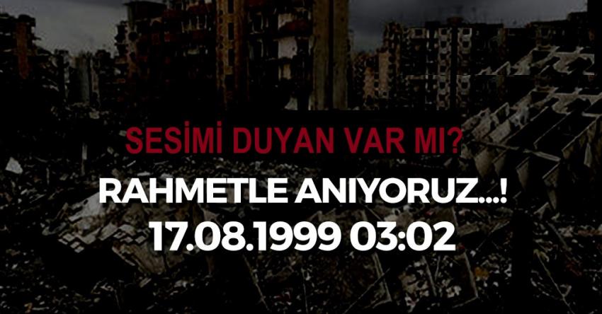 Bugün 17 Ağustos 1999
