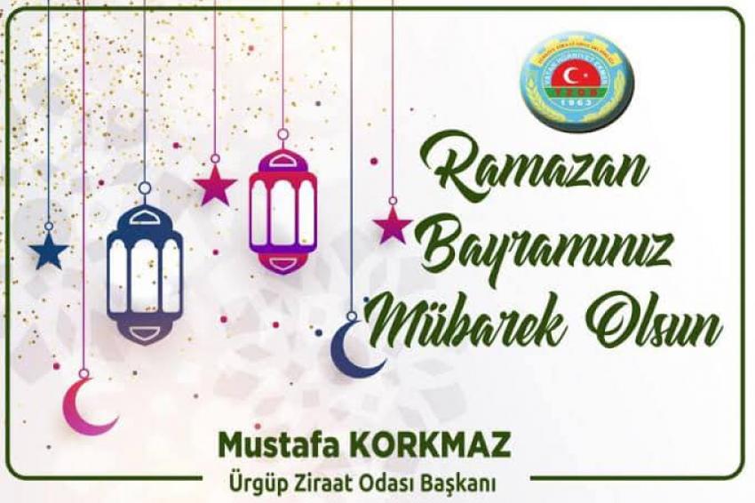 Başkan Korkmaz 'Birbirimize kavuşacağımız nice bayramlarımız olsun'