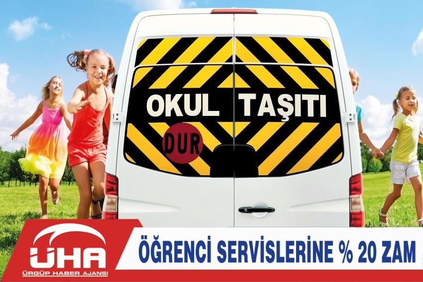 Öğrenci Servislerine Yüzde 20 Zam Yapıldı İşte fiyatlar!