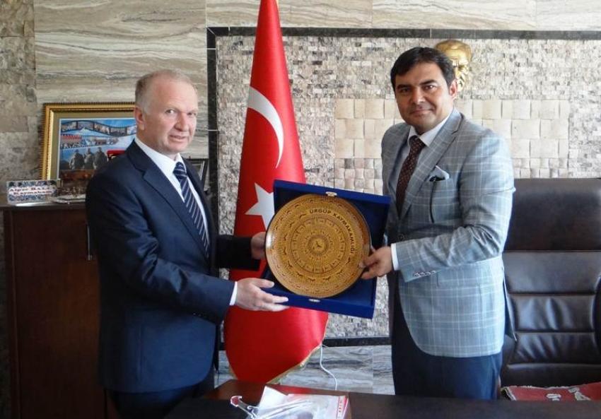 Vali Mehmet Ceylan Ürgüp'e Veda Ziyaretinde Bulundu