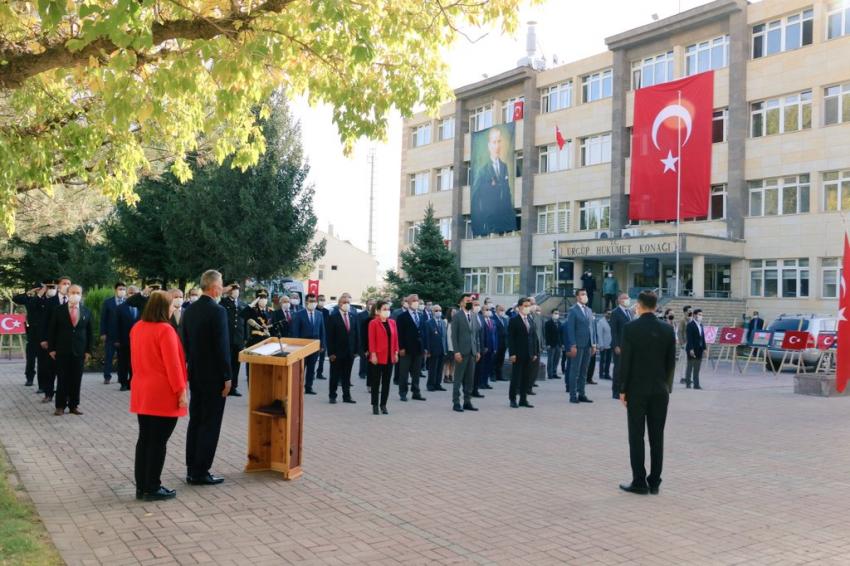 Ürgüp’te Cumhuriyet Bayramı törenlerle kutlandı