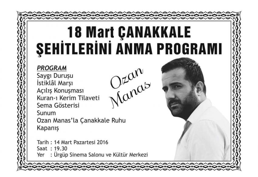 Ozan Manas geliyor