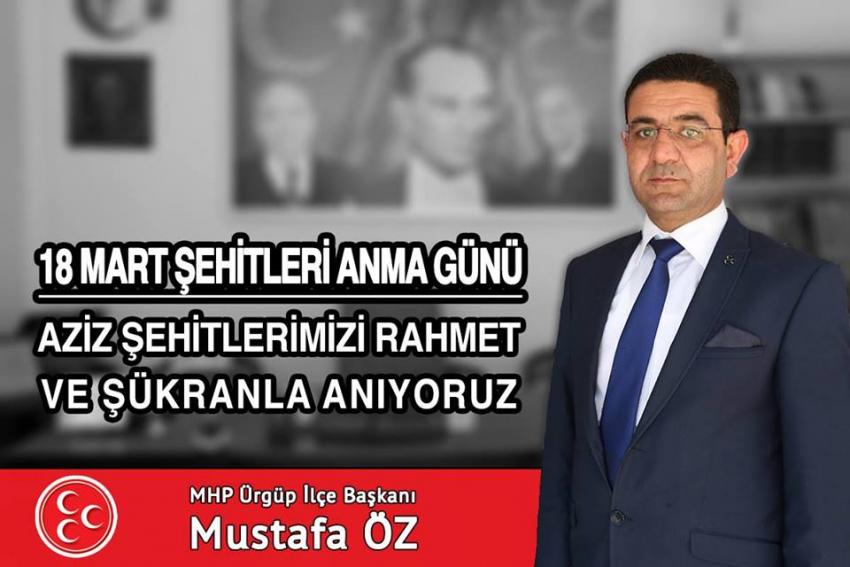 Aziz Şehitlerimizi Rahmetle ve Saygıyla Bir Kez Daha Anıyoruz