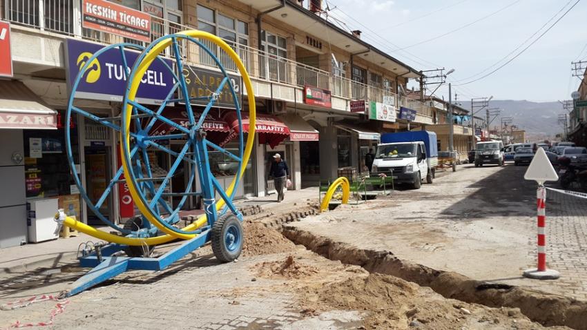Doğalgaz Çalışmaları Hızla Devam Ediyor