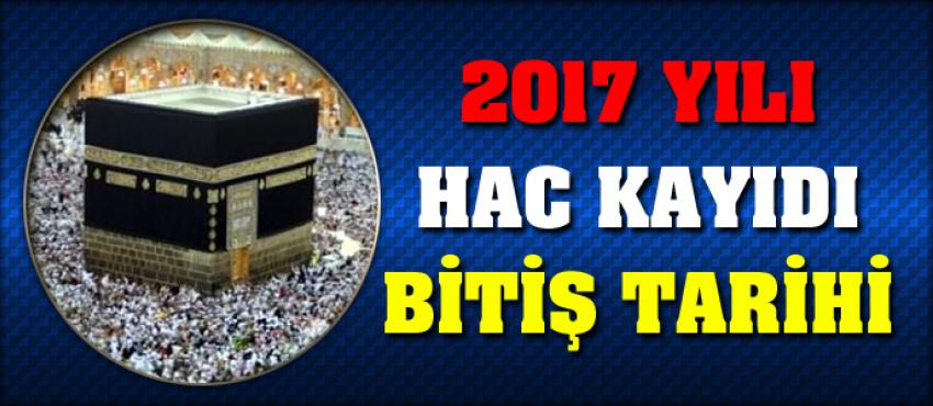 2017 Hac Müracaatları Başlıyor!