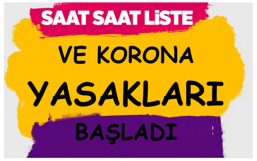 Ve Yasaklar Başladı...