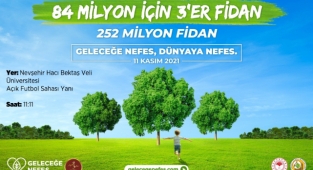 11 Kasım Milli Ağaçlandırma Günü'nde Geleceğe Nefes oluyoruz