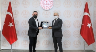 Başkan Ateş'ten Ankara Milli Eğitim Müdürü Harun Fatsa'ya Hayırlı Olsun Ziyareti