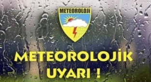 Kuvvetli rüzgar ve fırtına uyarısı yapıldı
