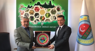 Tarım İl Müdürü Özgür Memiş'ten Ziraat Odasına İade-i Ziyaret