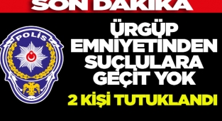 Ürgüp'te aranan 2 kişi tutuklandı