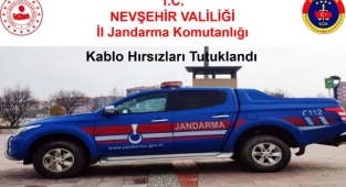 Kablo hırsızı 2 kişi tutuklandı