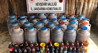 Kaçak içki satan 1 kişi yakalandı