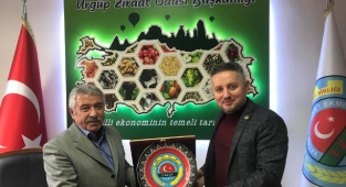 Ortahisar Belediye Başkanı Mustafa Ateş Ürgüp Ziraat Odasını Ziyaret Etti