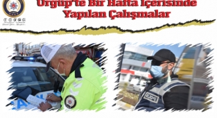 Ürgüp’te Bir Hafta İçerisinde Yapılan Çalışmalar