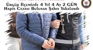 4 Yıl 4 Ay 2 Gün Hapis Cezası Bulunan Şahıs Yakalandı