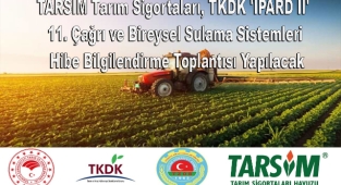 Tarımsal Destekler Tanıtım ve Bilgilendirme Toplantısı Yapılacak