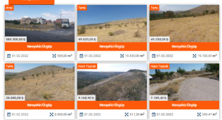 Ürgüp Kaymakamlığı Milli Emlak Şefliği taşınmaz satış ilanı