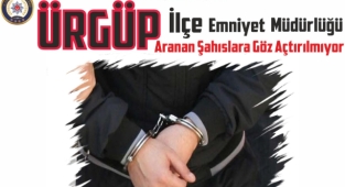 Ürgüp'te Aranan Şahıslara Göz Açtırılmıyor