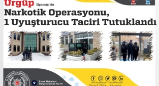 Ürgüp'te Narkotik Operasyonu: 1 Kişi Tutuklandı
