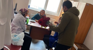 Saadet Partisi Ürgüp Gençlik Kolları Sağlıkçıları Ziyaret Etti