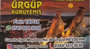 Ürgüp Kuruyemişte Çalıştırılmak Üzere Elemanlar Aranmaktadır