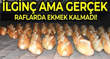 İlginç Ama Gerçek Ürgüp'te Raflarda Ekmek Kalmadı