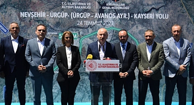 Bakan Karaismailoğlu, ‘Nevşehir-Ürgüp yol projesini 2023’te tamamlamayı hedefliyoruz’