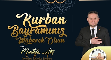 Başkan Ateş, 'Kurban Bayramımız Mübarek Olsun'