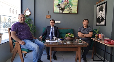 Kaymakam Mehmet Maraşlı, İlçe Esnaflarını Ziyaret Etti